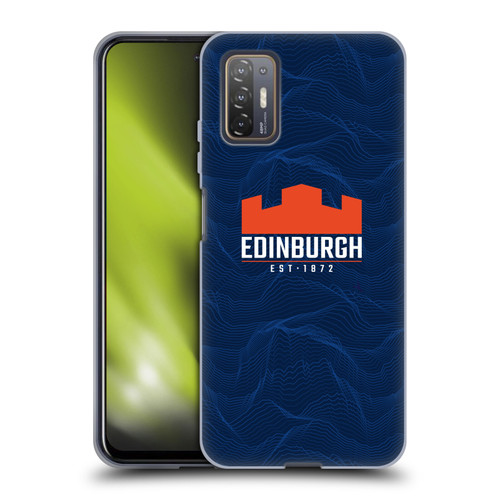 Edinburgh Rugby 2024/25 Crest Kit Home Soft Gel Case for HTC Desire 21 Pro 5G