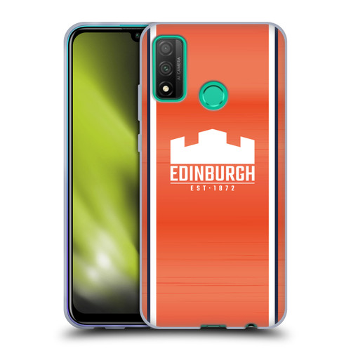 Edinburgh Rugby 2024/25 Crest Kit Away Soft Gel Case for Huawei P Smart (2020)