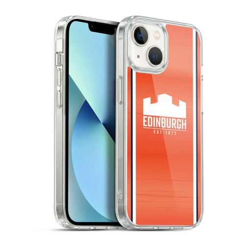 Edinburgh Rugby 2024/25 Crest Kit Away Soft Gel Case for Apple iPhone 13