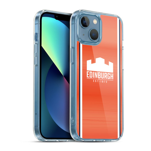 Edinburgh Rugby 2024/25 Crest Kit Away Soft Gel Case for Apple iPhone 13 Mini & MagSafe