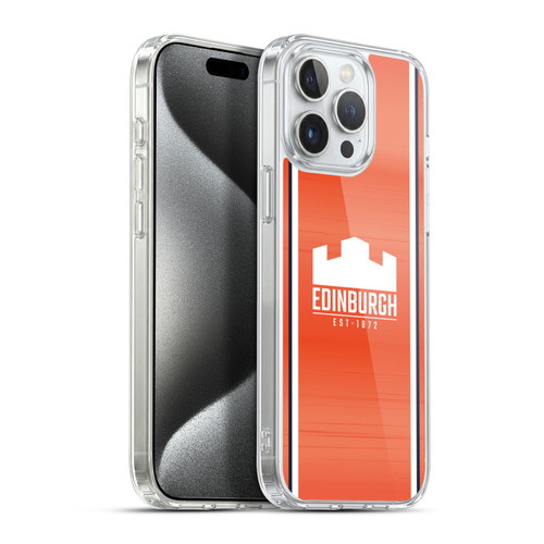Edinburgh Rugby 2024/25 Crest Kit Away Soft Gel Case for Apple iPhone 15 Pro Max & MagSafe