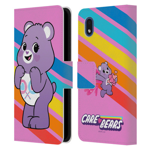 Care Bears Characters Share Leather Book Wallet Case Cover For Samsung Galaxy A01 Core (2020)