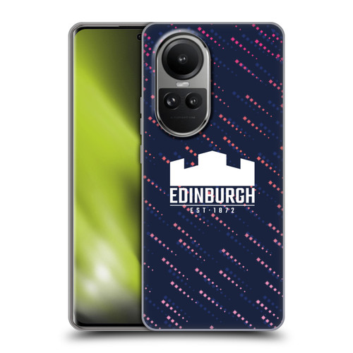 Edinburgh Rugby 2024/25 Crest Kit Training Soft Gel Case for OPPO Reno10 5G / Reno10 Pro 5G