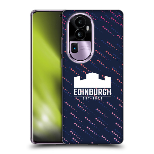 Edinburgh Rugby 2024/25 Crest Kit Training Soft Gel Case for OPPO Reno10 Pro+
