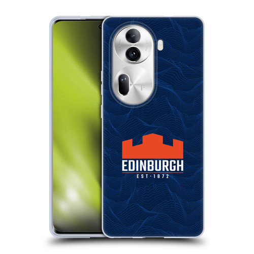 Edinburgh Rugby 2024/25 Crest Kit Home Soft Gel Case for OPPO Reno11 Pro