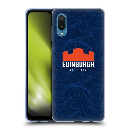 Edinburgh Rugby 2024/25 Crest Kit Home Soft Gel Case for Samsung Galaxy A02/M02 (2021)