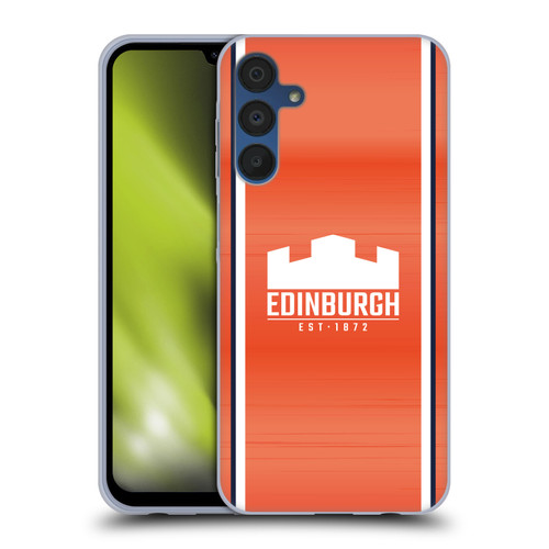 Edinburgh Rugby 2024/25 Crest Kit Away Soft Gel Case for Samsung Galaxy A15