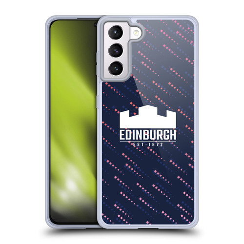 Edinburgh Rugby 2024/25 Crest Kit Training Soft Gel Case for Samsung Galaxy S21+ 5G