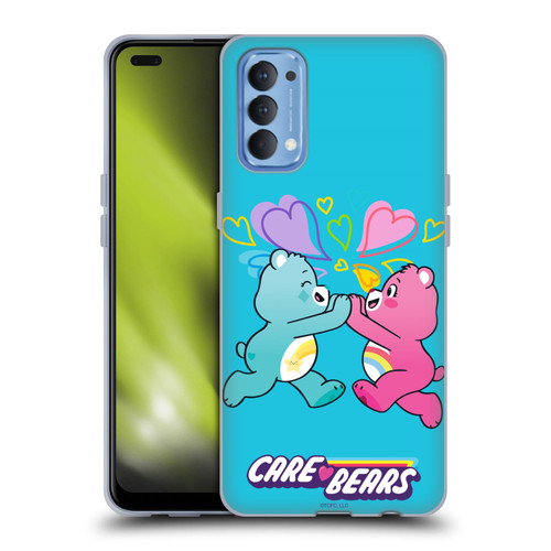 Care Bears Characters Funshine, Cheer And Grumpy Group 2 Soft Gel Case for OPPO Reno 4 5G