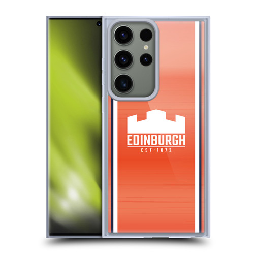 Edinburgh Rugby 2024/25 Crest Kit Away Soft Gel Case for Samsung Galaxy S23 Ultra 5G