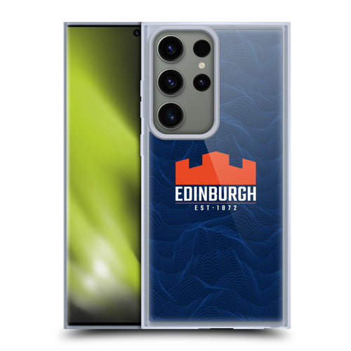Edinburgh Rugby 2024/25 Crest Kit Home Soft Gel Case for Samsung Galaxy S23 Ultra 5G
