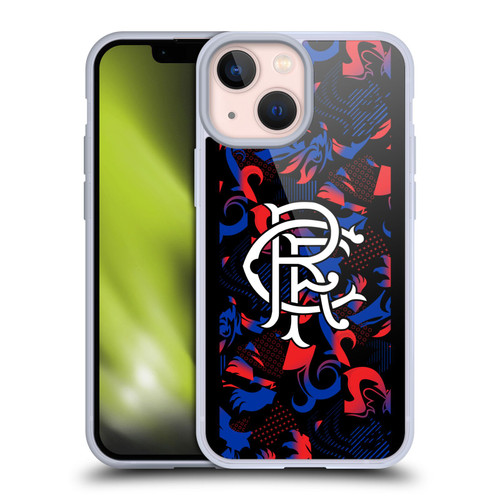 Rangers FC 2024/25 Kit Third Soft Gel Case for Apple iPhone 13 Mini & MagSafe