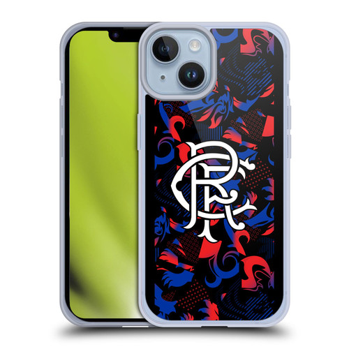 Rangers FC 2024/25 Kit Third Soft Gel Case for Apple iPhone 14