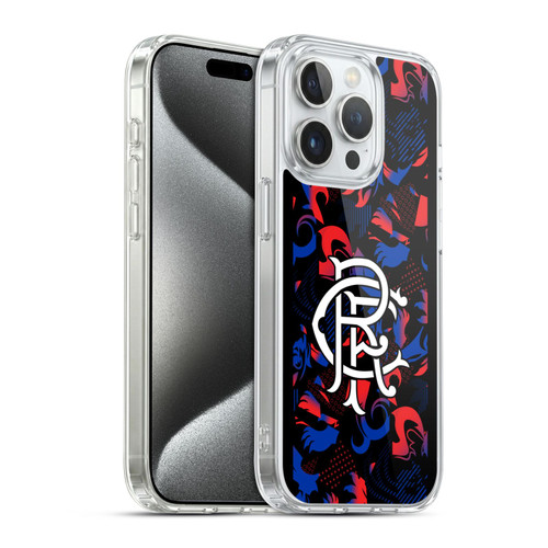 Rangers FC 2024/25 Kit Third Soft Gel Case for Apple iPhone 15 Pro & MagSafe