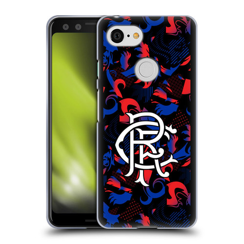 Rangers FC 2024/25 Kit Third Soft Gel Case for Google Pixel 3