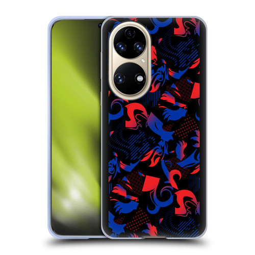 Rangers FC 2024/25 Kit Third Pattern Soft Gel Case for Huawei P50