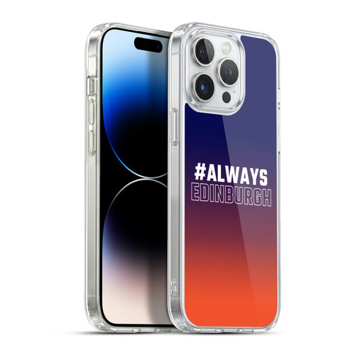 Edinburgh Rugby Logo 2 Gradient Edinburgh Soft Gel Case for Apple iPhone 13 Pro Max & MagSafe