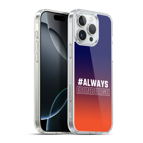 Edinburgh Rugby Logo 2 Gradient Edinburgh Soft Gel Case for Apple iPhone 16 Pro Max & MagSafe