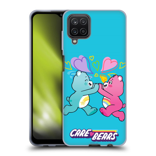 Care Bears Characters Funshine, Cheer And Grumpy Group 2 Soft Gel Case for Samsung Galaxy A12 (2020)