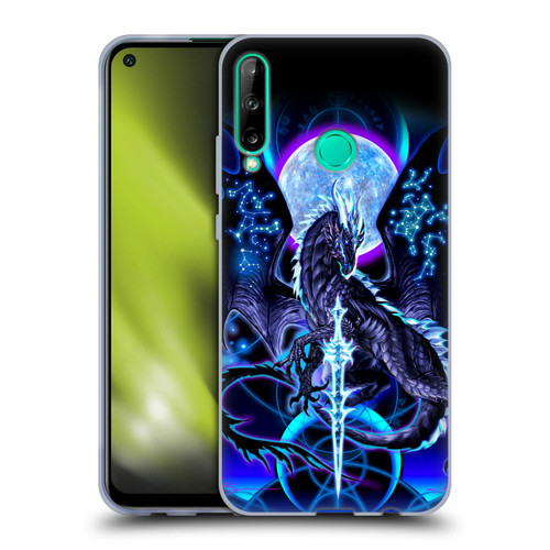 Ruth Thompson Art Dragon, Sword & Constellations Soft Gel Case for Huawei P40 lite E