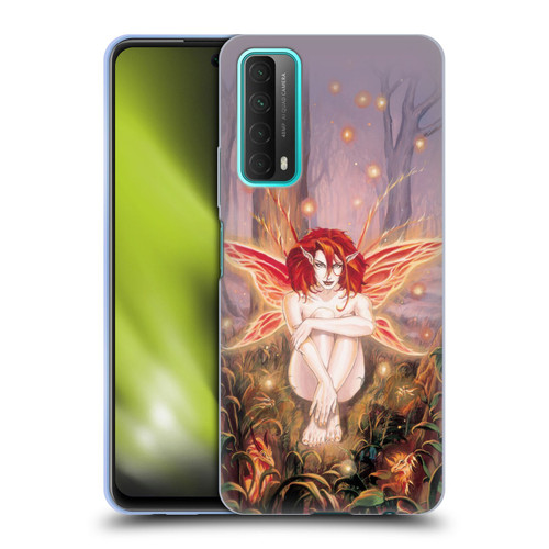 Ruth Thompson Art Ember Fire Fairy In Forest Soft Gel Case for Huawei P Smart (2021)