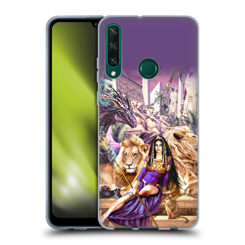 Ruth Thompson Art Egyptian Queen, Lions & Dragon Soft Gel Case for Huawei Y6p