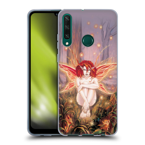 Ruth Thompson Art Ember Fire Fairy In Forest Soft Gel Case for Huawei Y6p