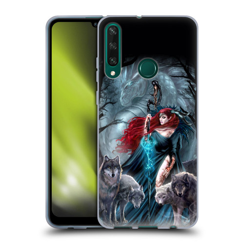 Ruth Thompson Art Scorpio With Wolves And Dragon Soft Gel Case for Huawei Y6p