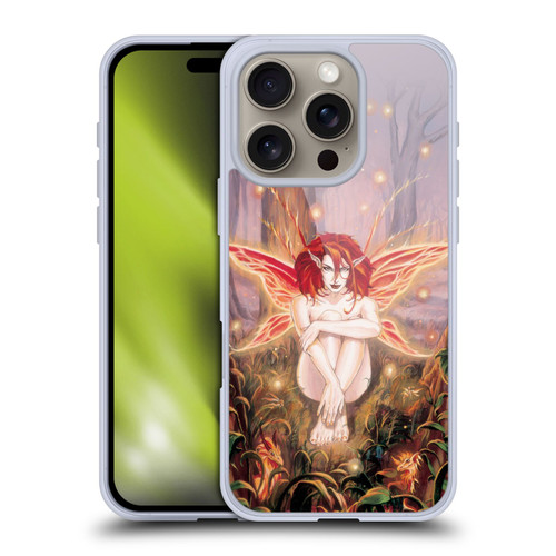 Ruth Thompson Art Ember Fire Fairy In Forest Soft Gel Case for Apple iPhone 16 Pro