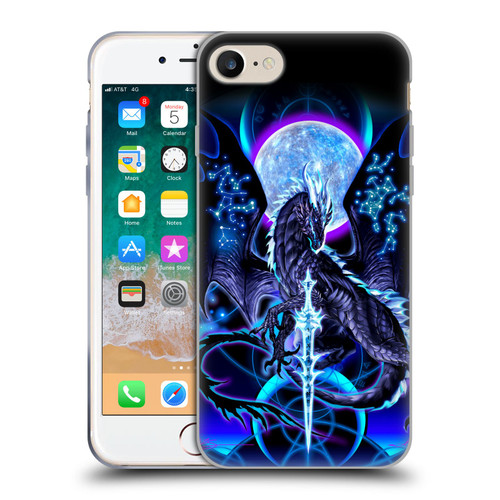 Ruth Thompson Art Dragon, Sword & Constellations Soft Gel Case for Apple iPhone 7 / 8 / SE 2020 & 2022