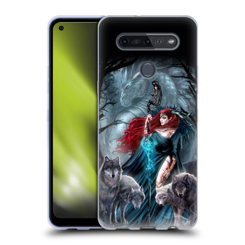 Ruth Thompson Art Scorpio With Wolves And Dragon Soft Gel Case for LG K51S