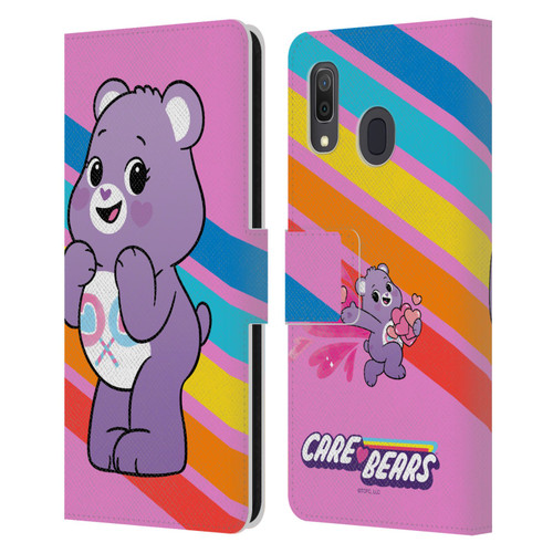 Care Bears Characters Share Leather Book Wallet Case Cover For Samsung Galaxy A33 5G (2022)