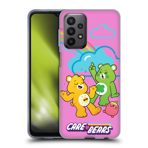 Care Bears Characters Funshine, Cheer And Grumpy Group Soft Gel Case for Samsung Galaxy A23 (2022)
