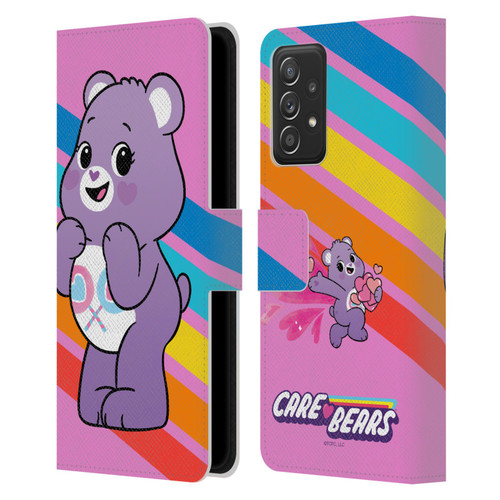 Care Bears Characters Share Leather Book Wallet Case Cover For Samsung Galaxy A52 / A52s / 5G (2021)