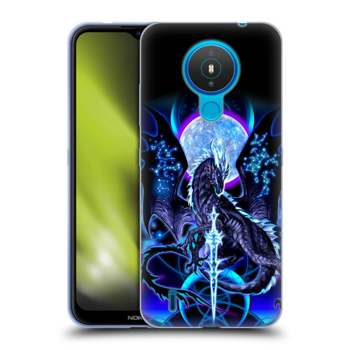 Ruth Thompson Art Dragon, Sword & Constellations Soft Gel Case for Nokia 1.4