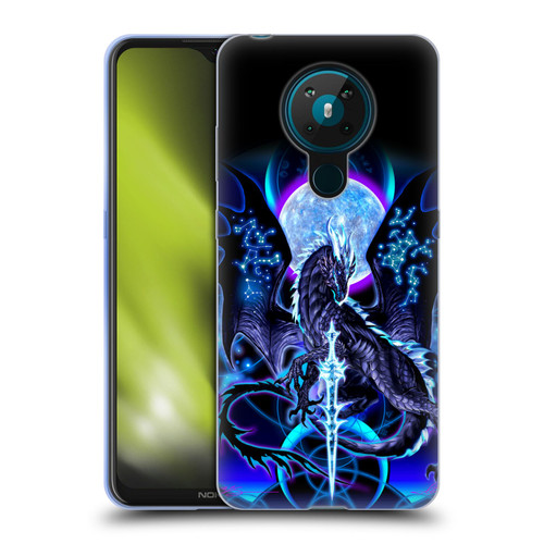 Ruth Thompson Art Dragon, Sword & Constellations Soft Gel Case for Nokia 5.3