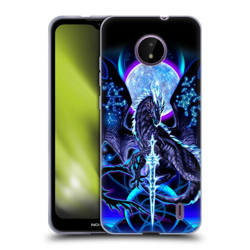 Ruth Thompson Art Dragon, Sword & Constellations Soft Gel Case for Nokia C10 / C20