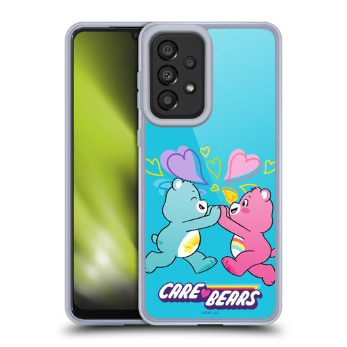Care Bears Characters Funshine, Cheer And Grumpy Group 2 Soft Gel Case for Samsung Galaxy A33 5G (2022)