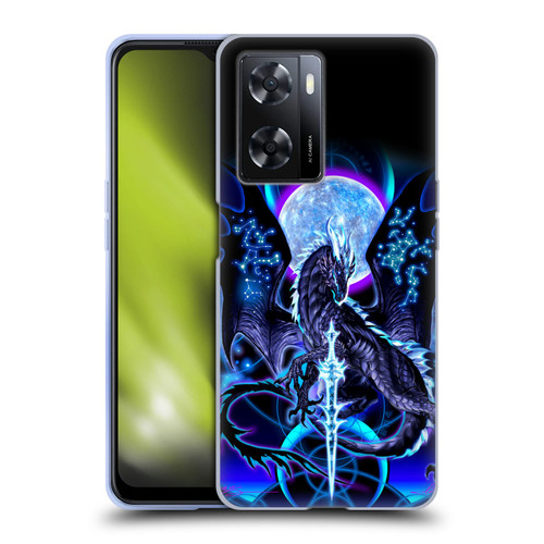 Ruth Thompson Art Dragon, Sword & Constellations Soft Gel Case for OPPO A57s