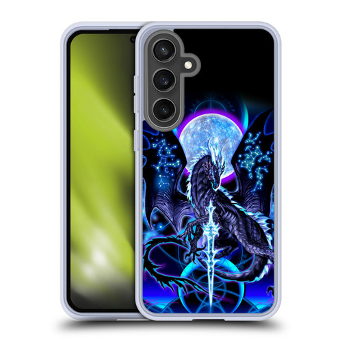 Ruth Thompson Art Dragon, Sword & Constellations Soft Gel Case for Samsung Galaxy S24 FE