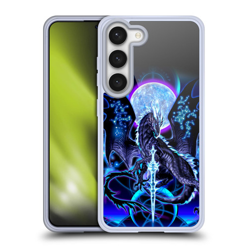 Ruth Thompson Art Dragon, Sword & Constellations Soft Gel Case for Samsung Galaxy S23 5G