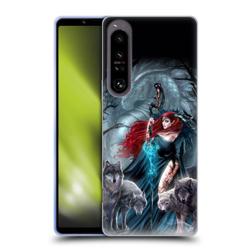 Ruth Thompson Art Scorpio With Wolves And Dragon Soft Gel Case for Sony Xperia 1 IV