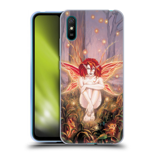 Ruth Thompson Art Ember Fire Fairy In Forest Soft Gel Case for Xiaomi Redmi 9A / Redmi 9AT