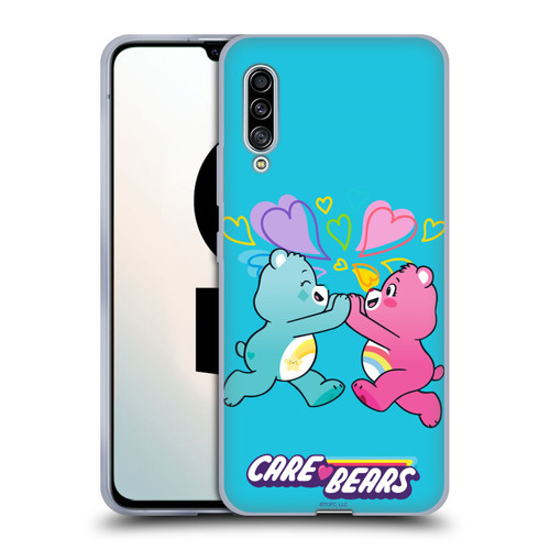 Care Bears Characters Funshine, Cheer And Grumpy Group 2 Soft Gel Case for Samsung Galaxy A90 5G (2019)