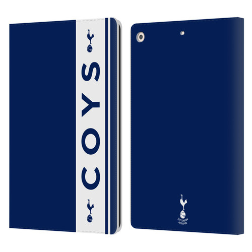 Tottenham Hotspur F.C. Badge COYS Leather Book Wallet Case Cover For Apple iPad 10.2 2019/2020/2021