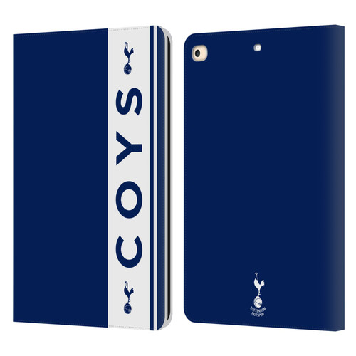 Tottenham Hotspur F.C. Badge COYS Leather Book Wallet Case Cover For Apple iPad 9.7 2017 / iPad 9.7 2018