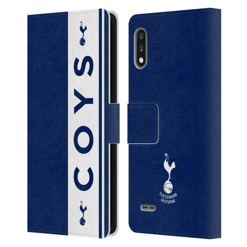 Tottenham Hotspur F.C. Badge COYS Leather Book Wallet Case Cover For LG K22