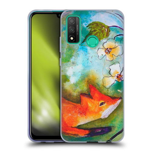 Wyanne Animals Fox In The Round Soft Gel Case for Huawei P Smart (2020)