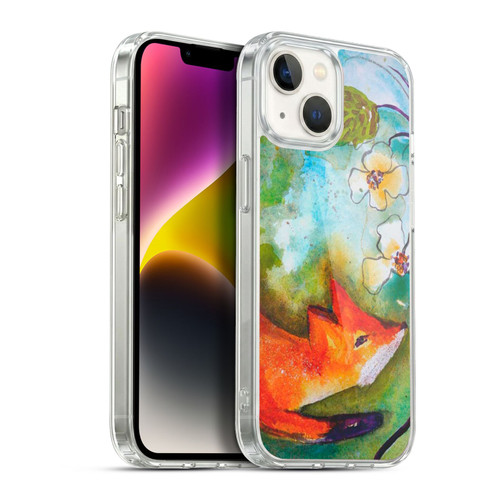 Wyanne Animals Fox In The Round Soft Gel Case for Apple iPhone 14