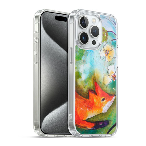 Wyanne Animals Fox In The Round Soft Gel Case for Apple iPhone 15 Pro & MagSafe